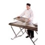 Cinders TG160 Classic Slimfold Dual Zonel Professional Folding Gas Barbecue
