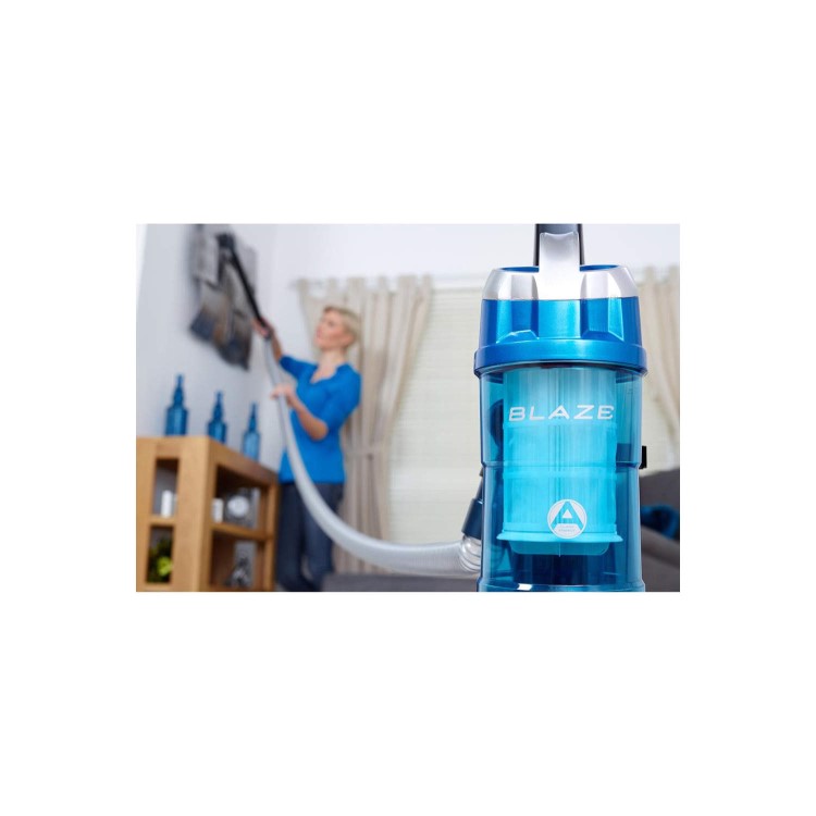 Hoover TH71BL01001 Blaze 700W Bagless Upright Vacuum Cleaner Black and Blue
