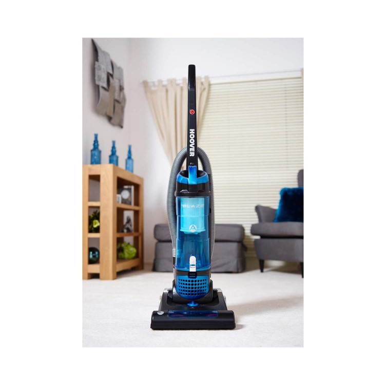 Hoover TH71BL01001 Blaze 700W Bagless Upright Vacuum Cleaner Black and Blue