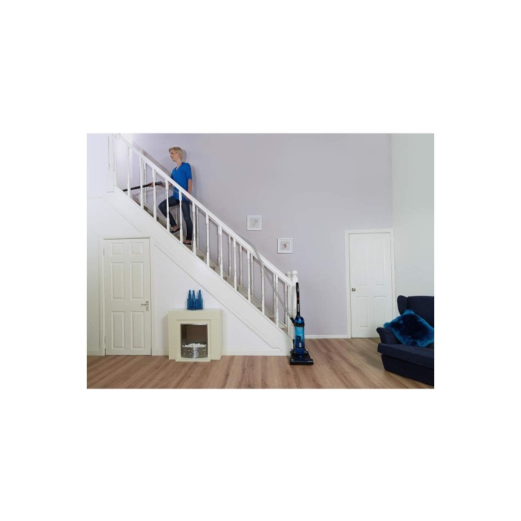 Hoover TH71BL01001 Blaze 700W Bagless Upright Vacuum Cleaner Black and Blue