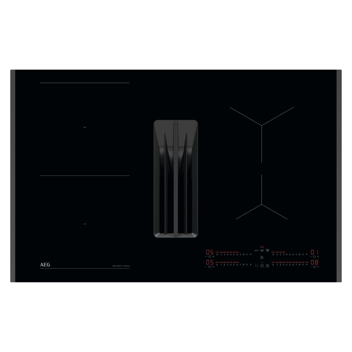 AEG 6000 Series 81cm 4 Zone Venting Induction Hob