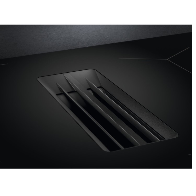 Refurbished AEG 6000 Series 80 cm 4 Zone Venting Induction Hob - Black