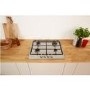 Indesit Aria 58cm 4 Burner Gas Hob - Stainless Steel