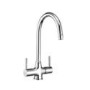 Reginox Diplomat 10 Reversible 1 Bowl Stainless Steel Sink & Thames Chrome Tap Pack