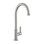 Rangemaster Hemlock Brushed Nickel Single Lever Monobloc Kitchen Mixer Tap