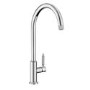 Rangemaster Hemlock Single Lever Monobloc Kitchen Mixer Tap - Polished Chrome