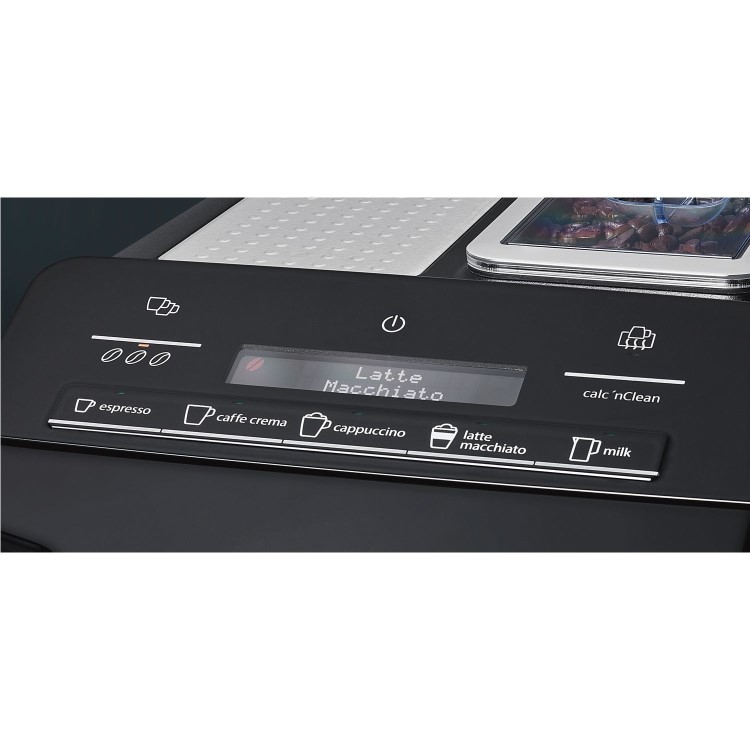 Siemens TI305206RW EQ.3 S500 Fully Automatic Coffee Machine - Black & Stainless Steel