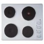 Refurbished Indesit TI60W 58cm Four Zone Solid Plate Electic Hob - White