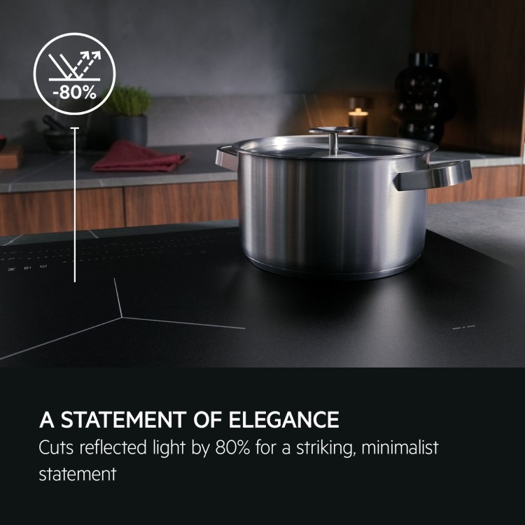GRADE A2 - AEG SaphirMatt&reg; 6000 Series 60cm 4 Zone Induction Hob