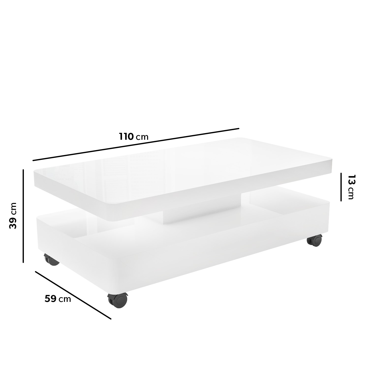 High Gloss White Coffee Table With Led Lighting High Gloss White Coffee Table With Led Lighting