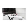 Hoover TIM2501C Ironjet Steam Iron Black White & Red