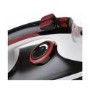 Hoover TIM2501C Ironjet Steam Iron Black White & Red