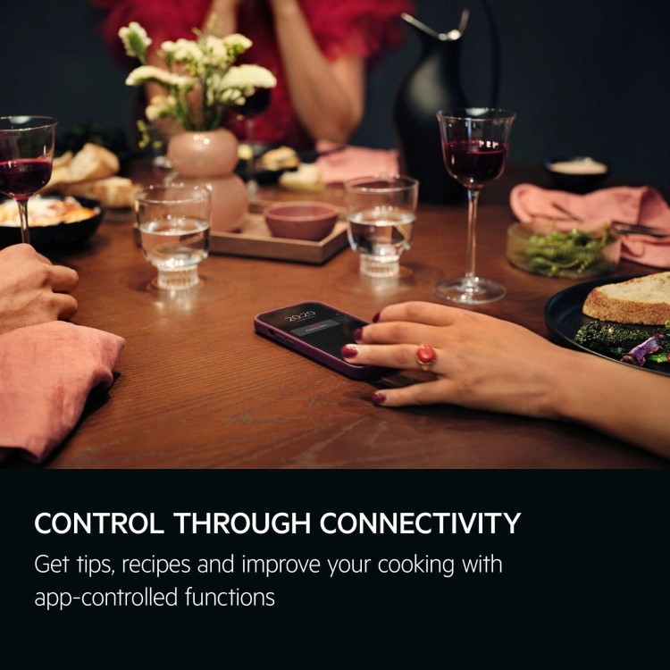 AEG 6000 Series CombiQuick Built-In Combination Microwave Oven - Black