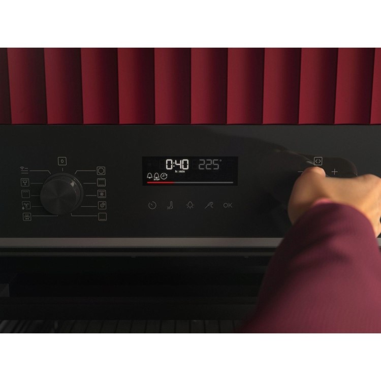 AEG 6000 Series CombiQuick Built-In Combination Microwave Oven - Black