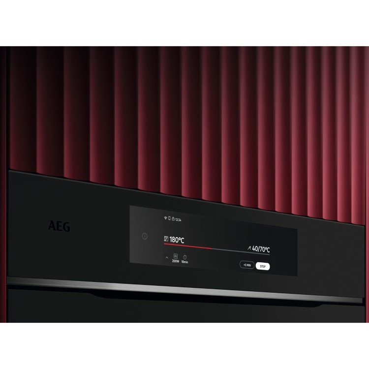 AEG 9000 Series Built-In Combination Microwave Oven - Matt Black