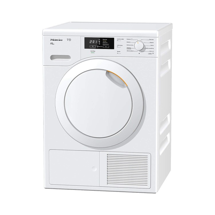Miele TKB540WP 8kg Freestanding Heat Pump Condenser Tumble Dryer White