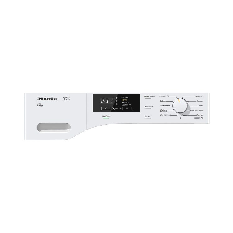 Miele TKB540WP 8kg Freestanding Heat Pump Condenser Tumble Dryer White