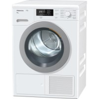 Miele TKB640WP T1 ChromeEdition 8kg Freestanding Heat Pump Tumble Dryer-White