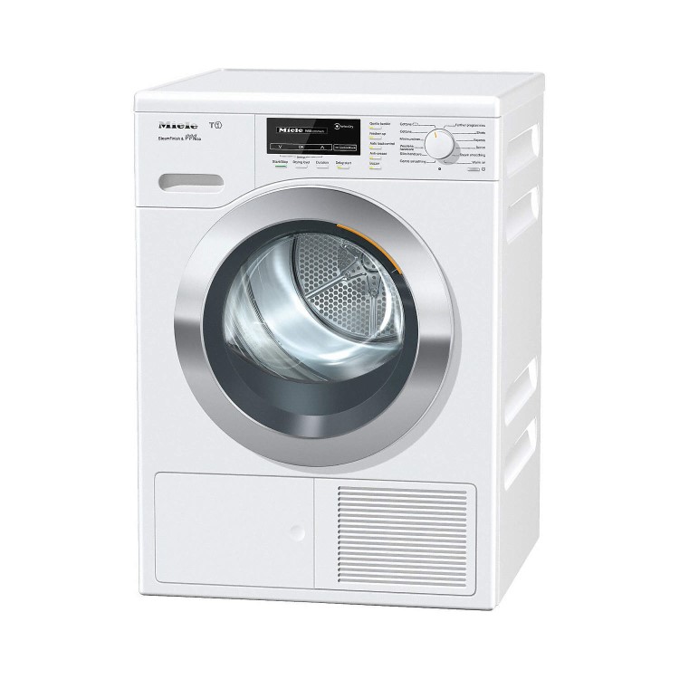 Miele TKG840WP 8kg Freestanding Heat Pump Condenser Tumble Dryer White