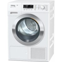 Miele TKR850WP ChromeEdition 9kg Freestanding Heat Pump Tumble Dryer-White