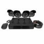 GRADE A1 - electriQ 4 CH 720p HD CCTV Kit DVR 4 Bullet Cameras 800TVL 1TB Hard Drive