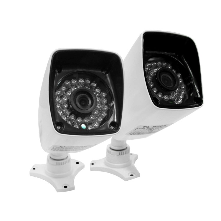 GRADE A1 - electrIQ 4 channel AHD 1080p Kit  & 4 HD 720p Bullet Cameras Hard Drive is Required