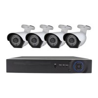 electriQ CCTV System - 4 Channel 1080p DVR with 4 x 1080p Bullet Cameras - Hard Drive Required