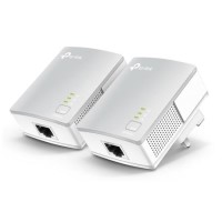 TP-Link AV600 500Mbps 1 Port Powerline Adapter - 2 Pack TP-Link AV600 500Mbps 1 Port Powerline Adapter - 2 Pack