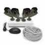 electriQ 4 Channel HD 1080p Network Video Recorder with 4 x 960p Bullet Cameras & 1TB Hard Drive