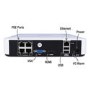 electriQ 4 Channel HD 1080p Network Video Recorder with 4 x 1080p Cameras - Hard Drive Required