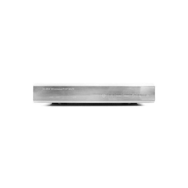 electriQ 4 Channel HD 1080p Network Video Recorder with 4 x 720p Wi-Fi Bullet Cameras & 1TB Hard Drive