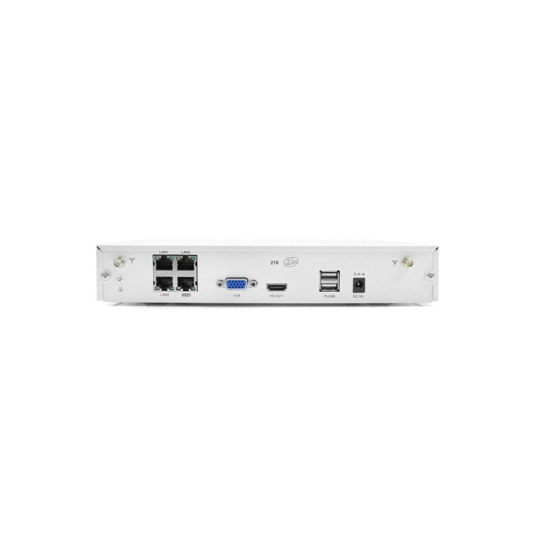 electriQ 4 Channel HD 1080p Network Video Recorder with 4 x 720p Wi-Fi Bullet Cameras & 1TB Hard Drive