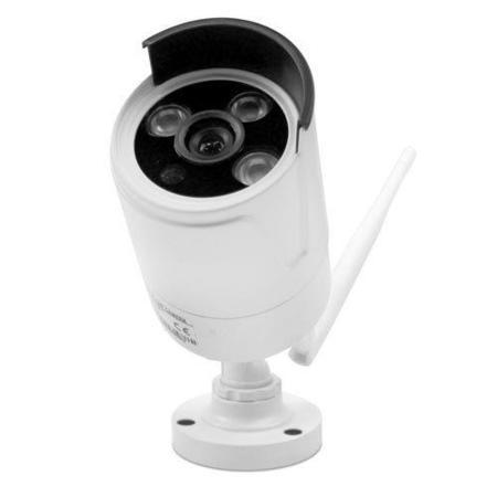 electriQ 4 Channel HD 1080p Network Video Recorder with 4 x 720p Wi-Fi Bullet Cameras & 1TB Hard Drive