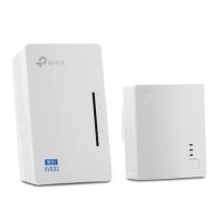 TP-Link 600Mbps 2 Ports WiFi Powerline Adapter - 2 Pack TP-Link 600Mbps 2 Ports WiFi Powerline Adapter - 2 Pack