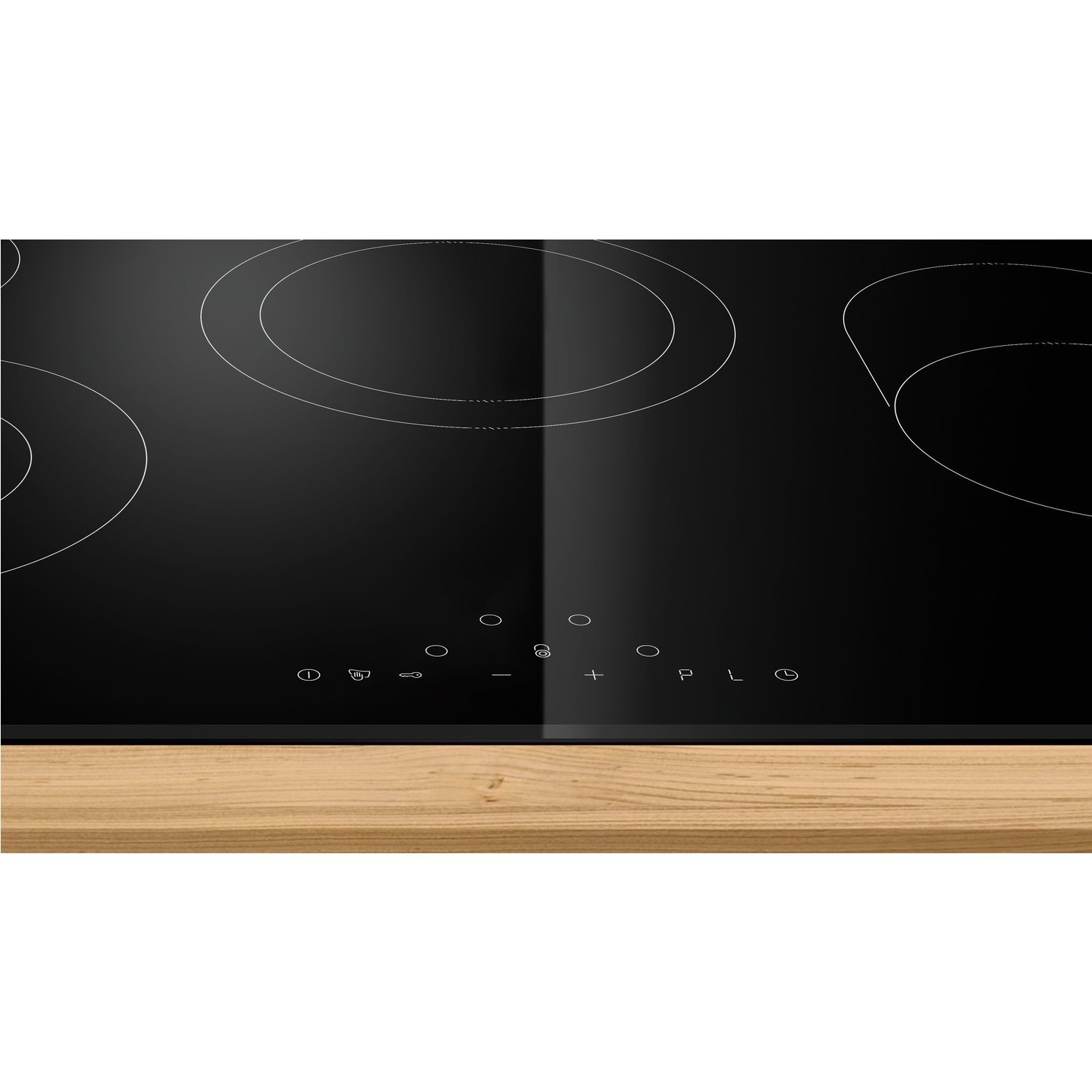 Neff N70 80cm 4 Zone Ceramic Hob Black TL18HD9F1 Appliances Direct