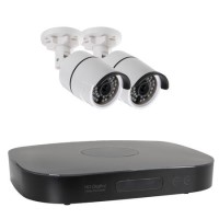 electriQ 2 Camera 1080p HD DVR CCTV System with 1TB HDD