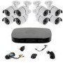 electriQ 8 Camera 1080p HD CCTV System - No Hard Drive
