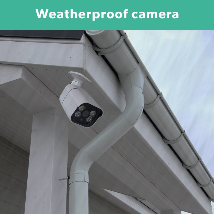 electriQ 5MP HD IP bullet CCTV Security Camera with Colour Night Vision