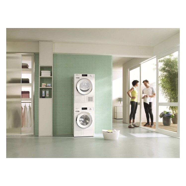 Miele TMG440WP WhiteEdition 8kg Freestanding Condenser Tumble Dryer With Heat Pump & FragranceDos Technology