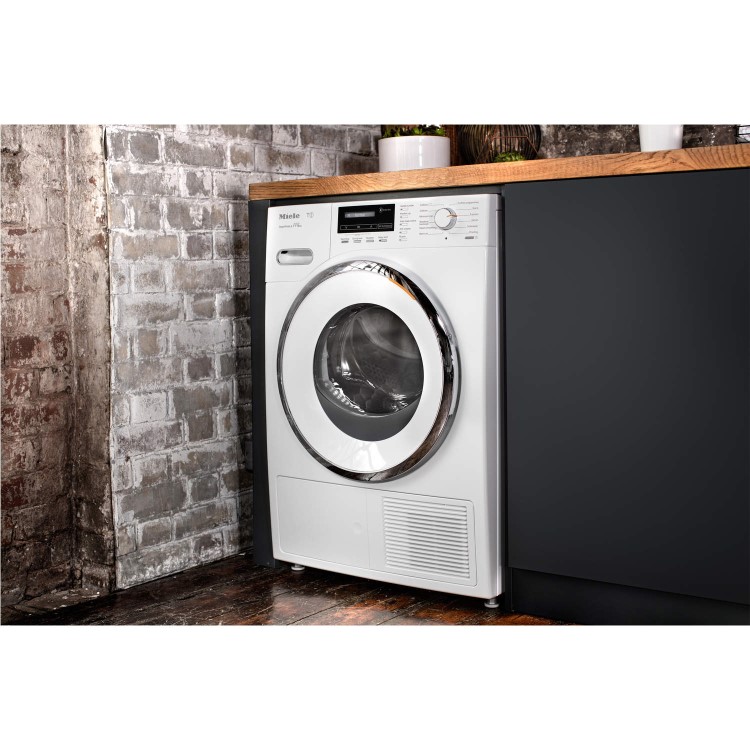 Miele TMG840WP 8kg Freestanding Heat Pump Tumble Dryer - White