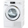 Miele TMR840WP 9kg Freestanding Heat Pump Condenser Tumble Dryer With Perfect Dry &amp; FragranceDos - White