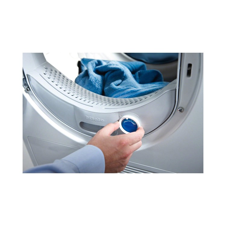 Miele TMR840WP 9kg Freestanding Heat Pump Condenser Tumble Dryer With Perfect Dry & FragranceDos - White