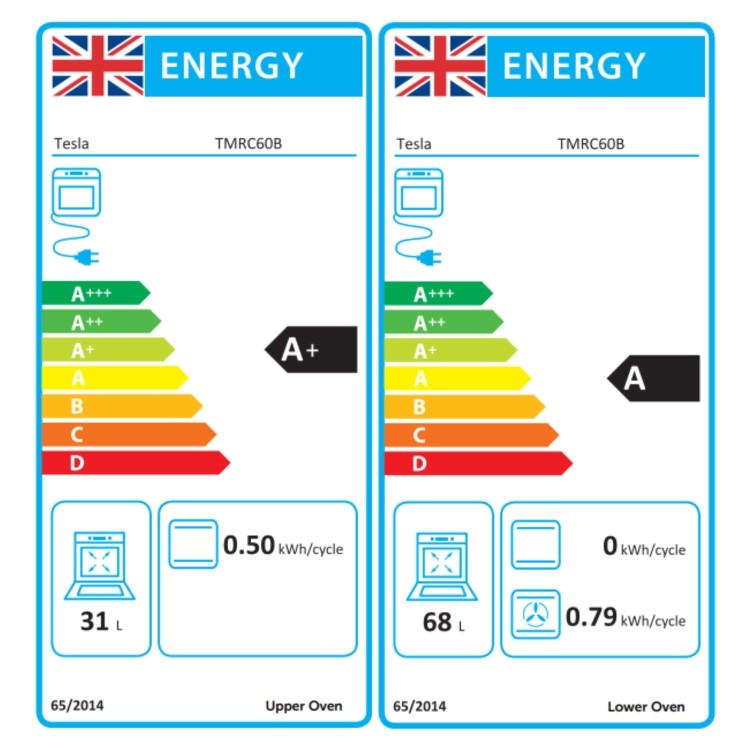 Tesla 60cm Electric Cooker - Black