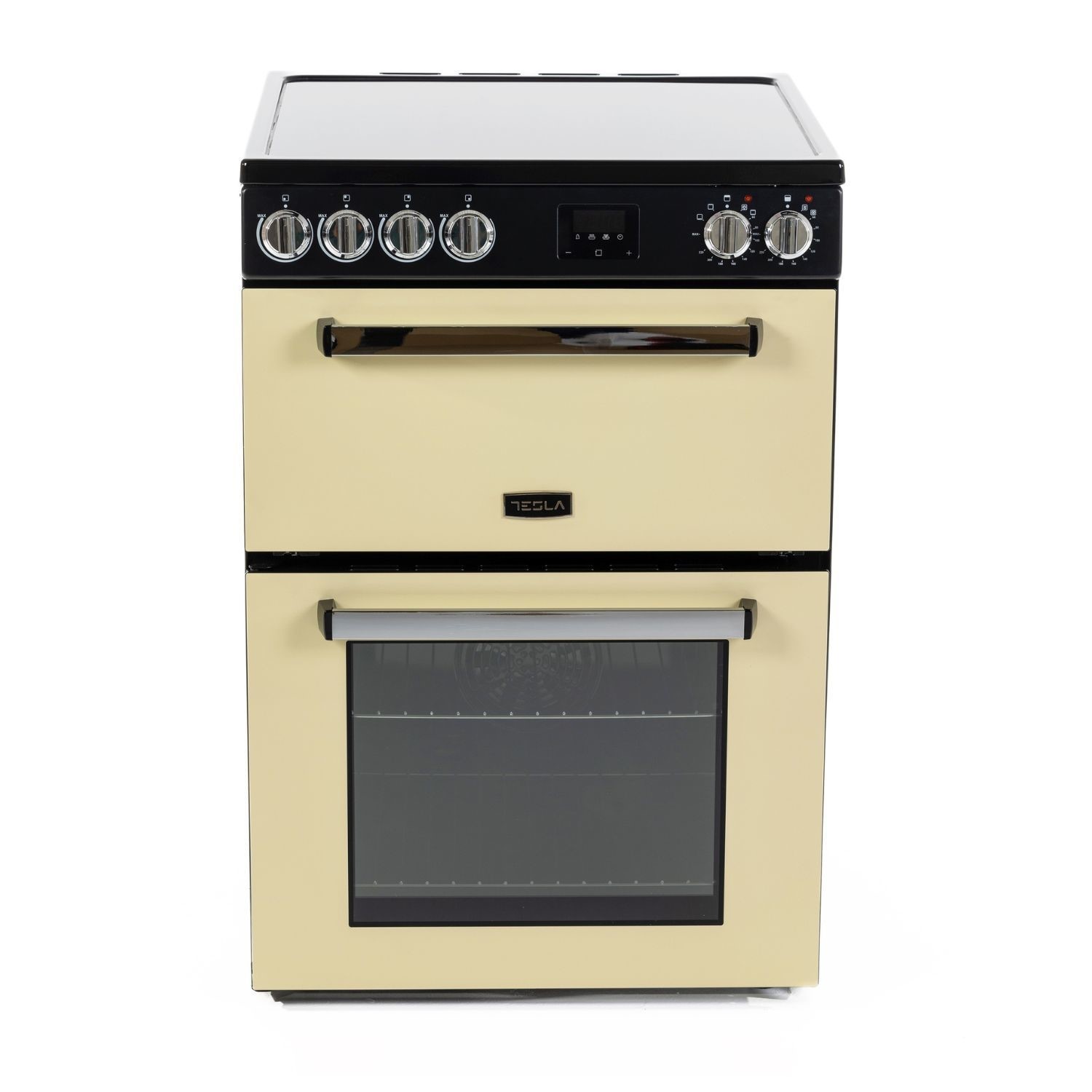 Tesla 60cm Electric Cooker - Cream