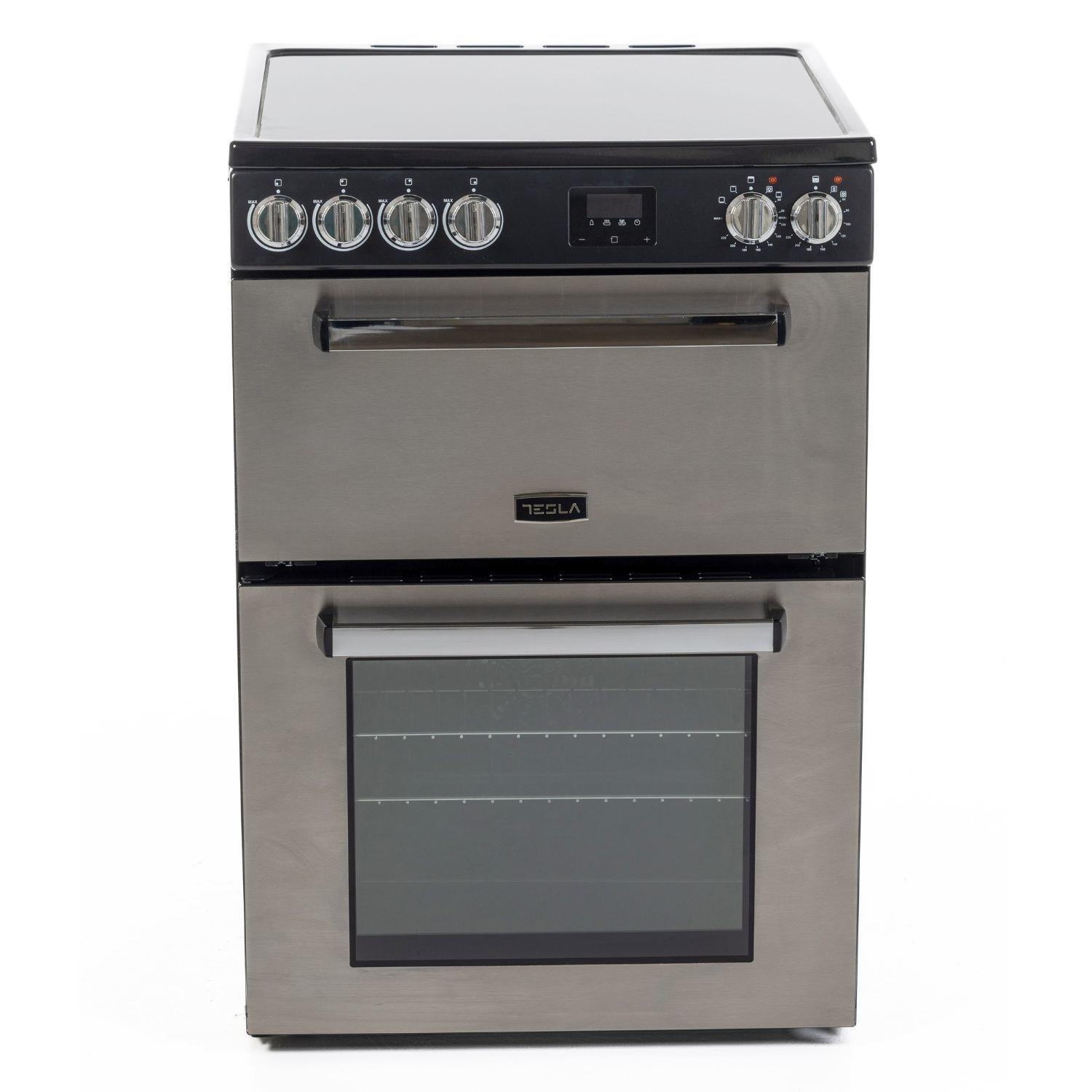 Tesla TMRC60SS 60cm Freestanding Ceramic Cooker – STAINLESS STEEL