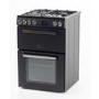 Tesla Series 3 60cm Dual Fuel Cooker - Black