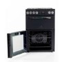 Tesla Series 3 60cm Dual Fuel Cooker - Black