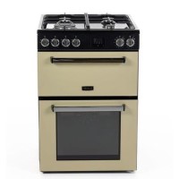 Tesla Series 3 60cm Dual Fuel Cooker - Cream