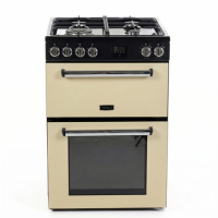 Tesla Series 3 60cm Dual Fuel Cooker - Cream