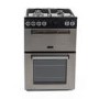 Tesla Series 3 60cm Dual Fuel Cooker - Stainless Steel